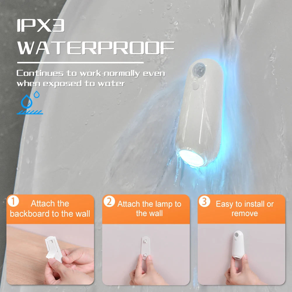 Glow Bowl: The Motion-Sensor Toilet Night Light